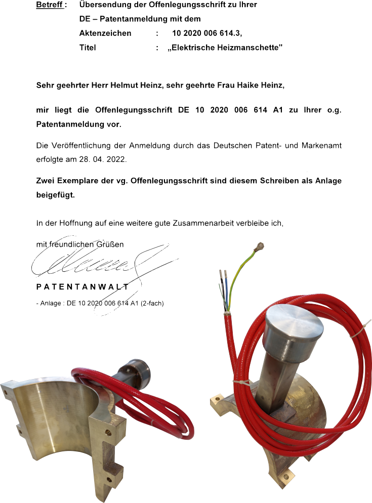 Heizmanschette